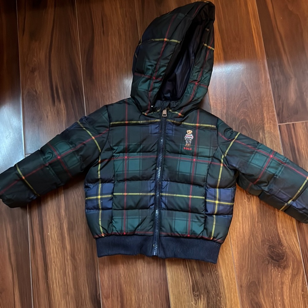 18 months polo bear puffer. Ralph Lauren. Excellent condition.
